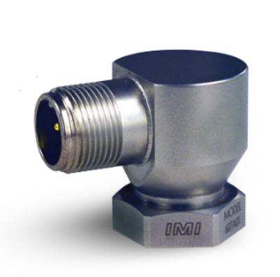 dual output (vibration/temperature), low profile industrial icp® accel, 100 mv/g, 0.5 to 10k hz, side exit, 3-pin conn. & swiveler base, single point iso 17025 accredited calibration